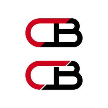 Illustration Vector Graphic of Modern CB Letter Logo. Perfect to use for Tech Stock Illustration