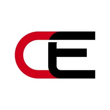 Illustration Vector Graphic of Modern CE Letter Logo. Perfect to use for Tech Stock Illustration