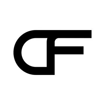 Illustration Vector Graphic of Modern CF Letter Logo. Perfect to use for Tech Stock Illustration