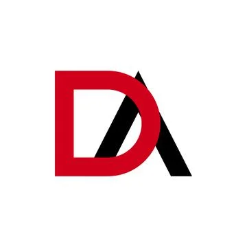 Illustration Vector Graphic of Modern DA Letter Logo. Perfect to use for Tech Stock Illustration
