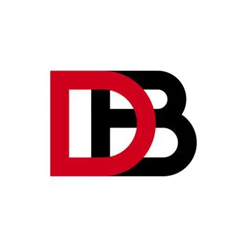 Illustration Vector Graphic of Modern DB Letter Logo. Perfect to use for Tech Illustrazione stock