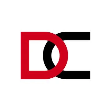 Illustration Vector Graphic of Modern DC Letter Logo. Perfect to use for Tech Illustrazione stock