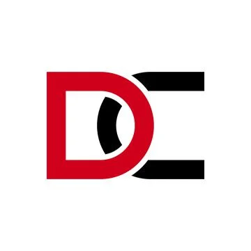 Illustration Vector Graphic of Modern DC Letter Logo. Perfect to use for Tech Illustration