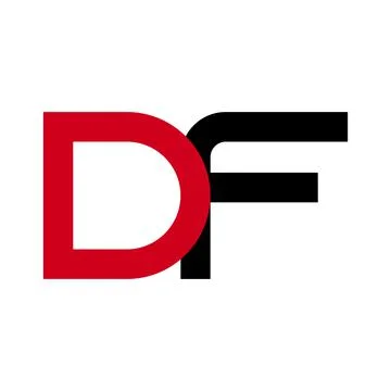 Illustration Vector Graphic of Modern DF Letter Logo. Perfect to use for Tech Illustrazione stock