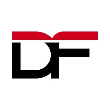 Illustration Vector Graphic of Modern DF Letter Logo. Perfect to use for Tech Stock Illustration