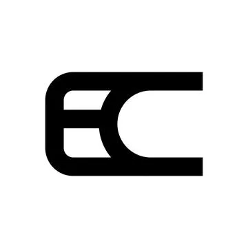 Illustration Vector Graphic of Modern EC Letter Logo. Perfect to use for Tech Stock Illustration
