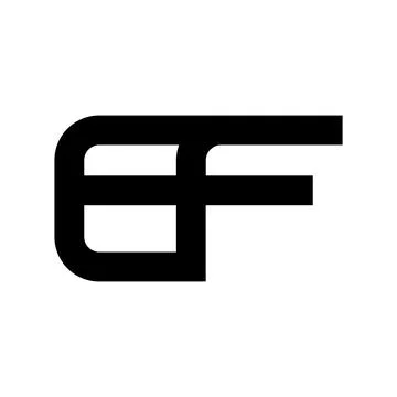 Illustration Vector Graphic of Modern EF Letter Logo. Perfect to use for Tech Illustrazione stock