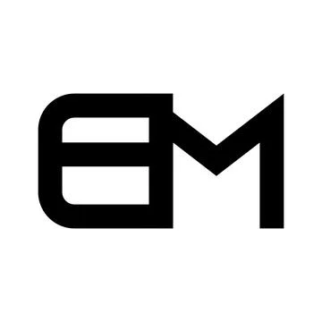 Illustration Vector Graphic of Modern EM Letter Logo. Perfect to use for Tech Stock Illustration