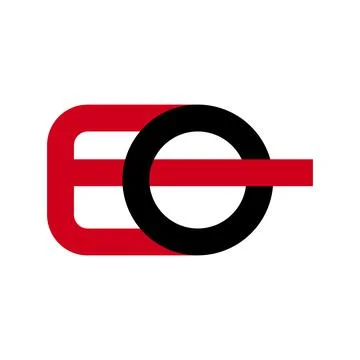 Illustration Vector Graphic of Modern EO Letter Logo. Perfect to use for Tech Illustrazione stock