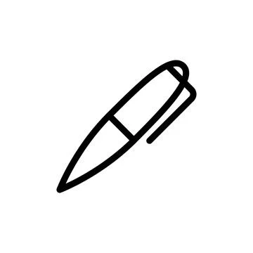 Illustration Vector graphic of pen icon template Stock Illustration