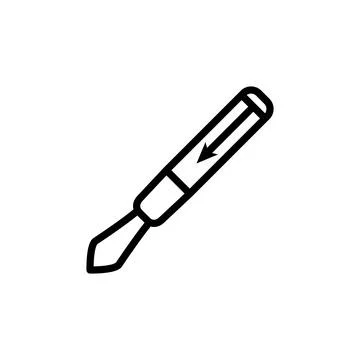 Illustration Vector graphic of pen icon template Stock Illustration