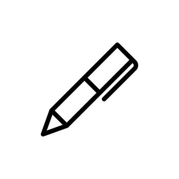 Illustration Vector graphic of pen icon template Stock Illustration