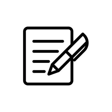 Illustration Vector graphic of pen icon template Stock Illustration