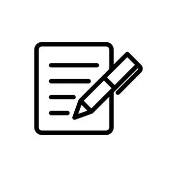 Illustration Vector graphic of pen icon template Stock Illustration