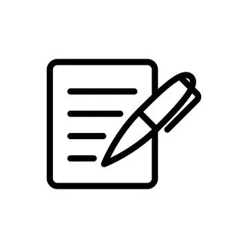 Illustration Vector graphic of pen icon template Stock Illustration