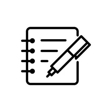 Illustration Vector graphic of pen icon template Stock Illustration