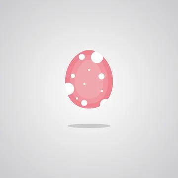 Illustration vector graphic of Pink Egg. Perfect to use for merchandise Compa Stock Illustration