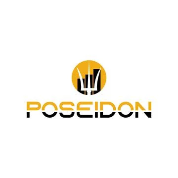 Illustration Vector Graphic of Poseidon Fork logo Stock Illustration
