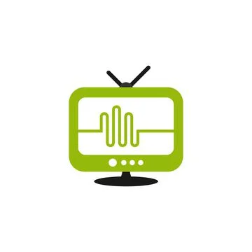 Illustration Vector Graphic of Pulse Television. Perfect to use for Technolog Stock Illustration