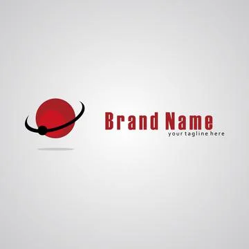 Illustration vector graphic of Red Planet. Perfect to use for Technology Comp Illustrazione stock