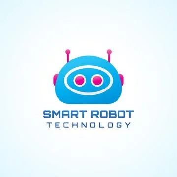 Illustration Vector Graphic of Robot Head with Antenna. Smart Robot Technol.. Stock Illustration