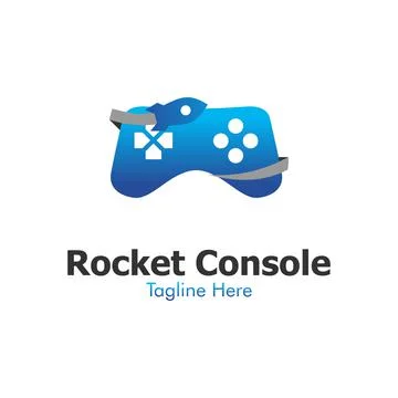 Illustration Vector Graphic of Rocket Console Logo. Perfect to use for Techno Illustrazione stock