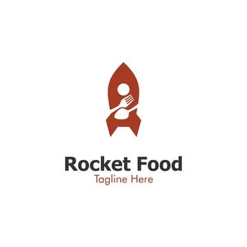 Illustration Vector Graphic of Rocket Food Logo. Perfect to use for Food Comp Stock-Illustration