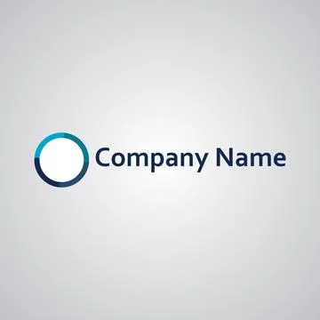 Illustration vector graphic of Rounded Technology Logo Stock Illustration