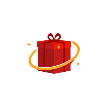 Illustration Vector Graphic of Shining Gift Box. Perfect to use for Gift Stor Stock Illustration