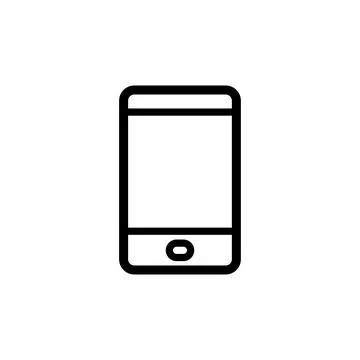 Illustration Vector graphic of smart phone icon Stock Illustration