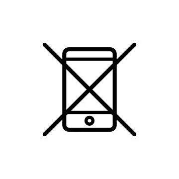 Illustration Vector graphic of smart phone icon Stock Illustration
