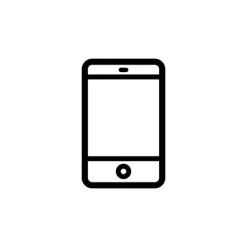 Illustration Vector graphic of smart phone icon Stock Illustration