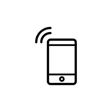 Illustration Vector graphic of smart phone icon Stock Illustration