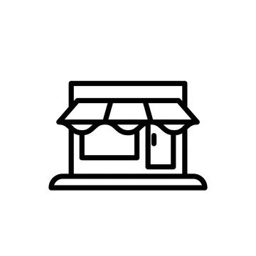 Illustration Vector graphic of store icon template Stock Illustration