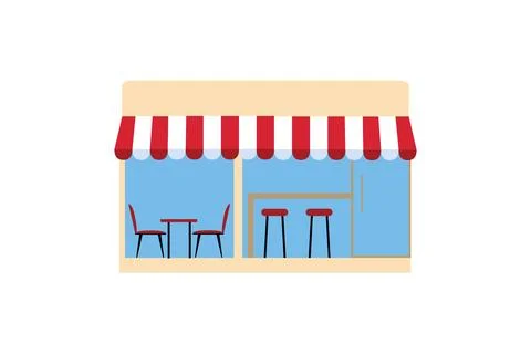 Illustration vector graphic of store icon Stock Illustration
