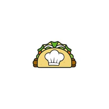 Illustration Vector Graphic of Tacos Chef. Perfect to use for Food Business Stock Illustration