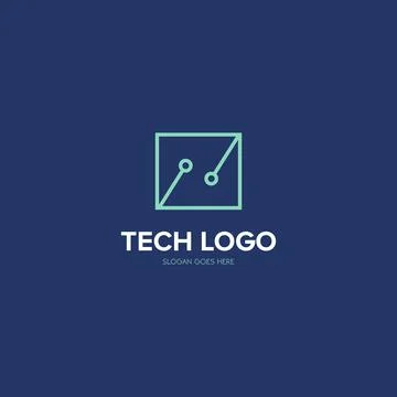 Illustration Vector Graphic of Technology Logo Stock Illustration
