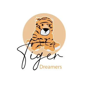 Illustration Vector Graphic of Tiger Cub logo Stock Illustration