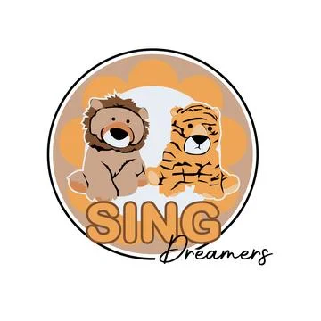Illustration Vector Graphic of Tiger Cub logo Illustrazione stock