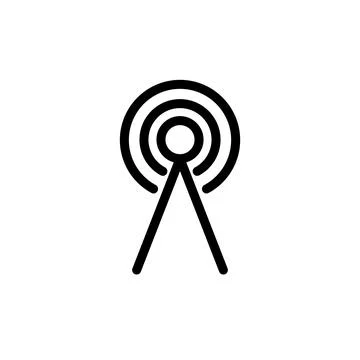 Illustration Vector graphic of tower icon template Stock Illustration