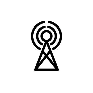 Illustration Vector graphic of tower icon template Stock Illustration