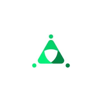 Illustration Vector Graphic of Triangle People Logo Stock-Illustration