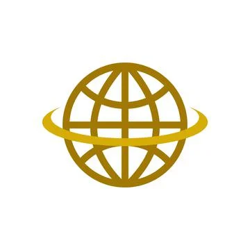Illustration Vector Graphic of World Logo. Perfect to use for Technology Comp Stock Illustration