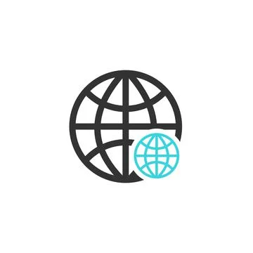 Illustration Vector Graphic of World Logo. Perfect to use for Technology Comp Stock-Illustration