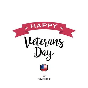 Illustration on a veterans day, vector design Stock Illustration