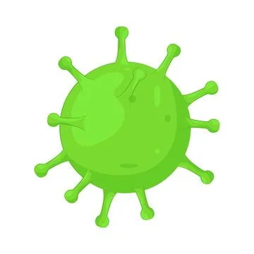 Illustration of Virus Illustrazione stock