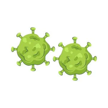 Illustration of virus Stock Illustration
