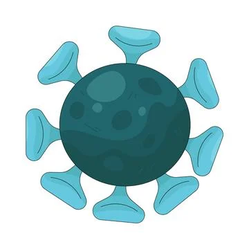 Illustration of virus Stock Illustration