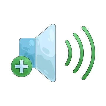 Illustration of volume up イラスト素材