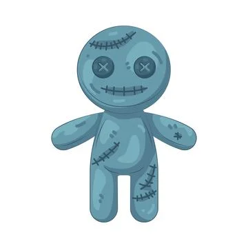 Illustration of Voodoo doll Stock Illustration